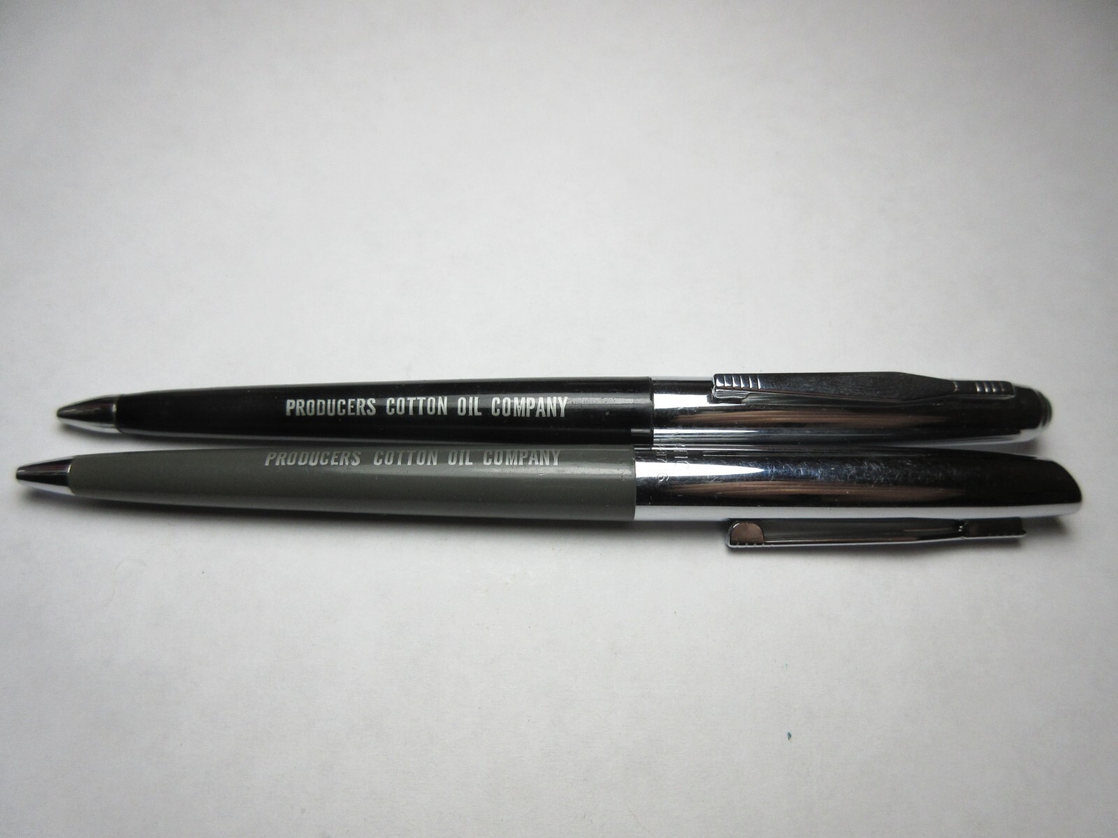 2 Vintage AUTOMATIC Pencils ** PRODCUCERS COTTON OIL COMPANY