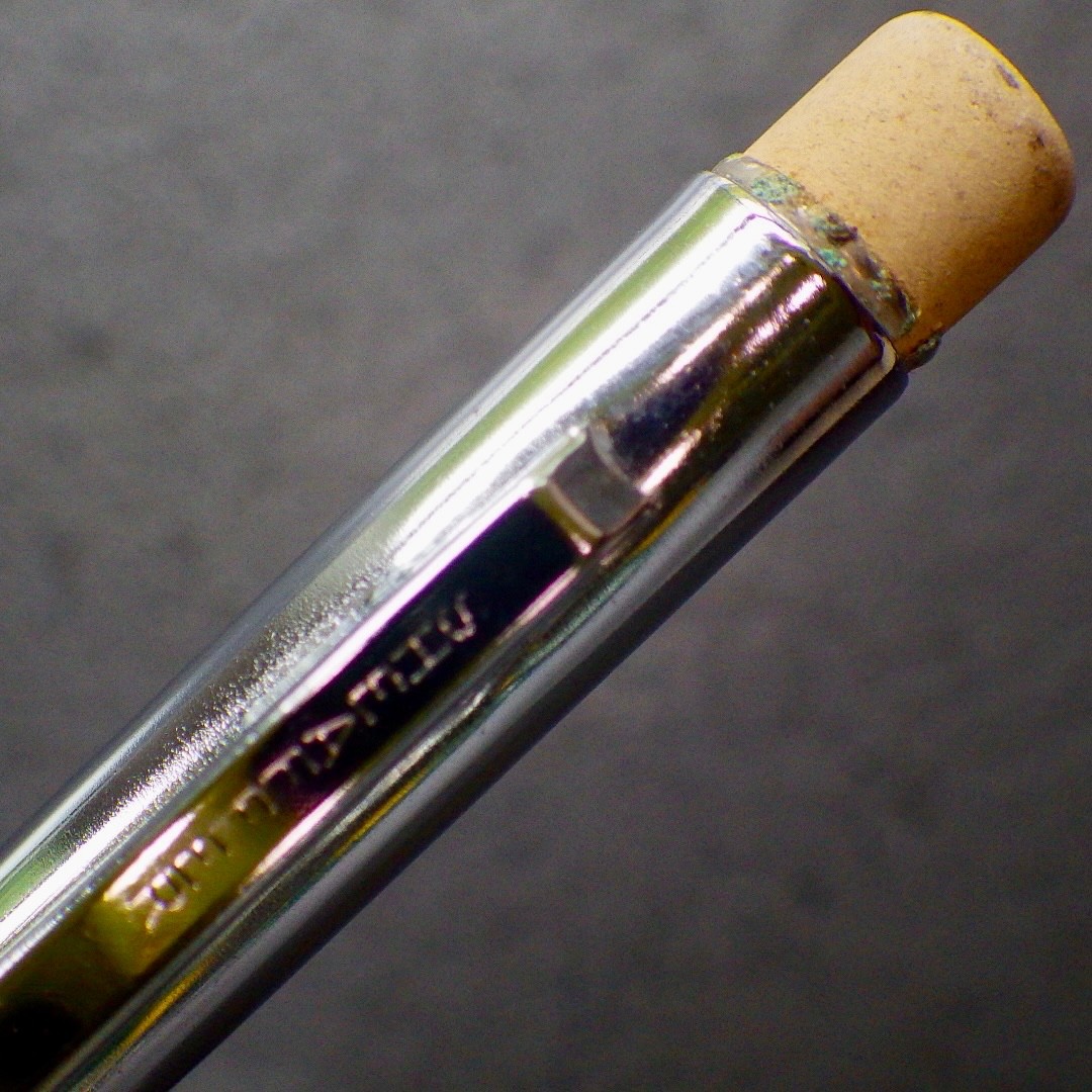 FREE US Ship•Serviced•SHEAFFER Mechanical Pencil•Onyx•CT•Twist•0.9mm Lead•Eraser