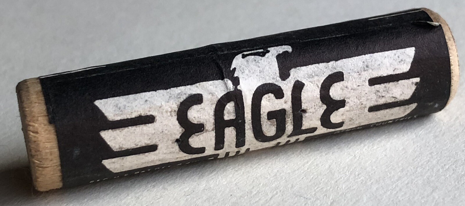 Vintage EAGLE Pencil Co. HB Black Mechanical Lead 1.18mm NOS 12pk Wood Tube USA