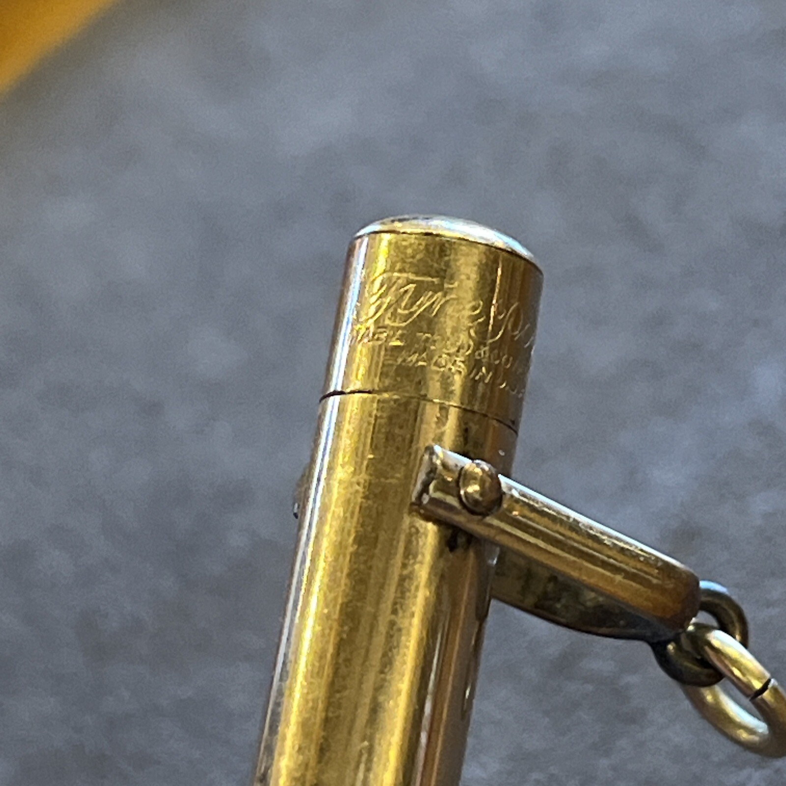 Gold Filled 1930 Mabie Todd Fyne Poynt Propelling Mechanical Pencil (P168)