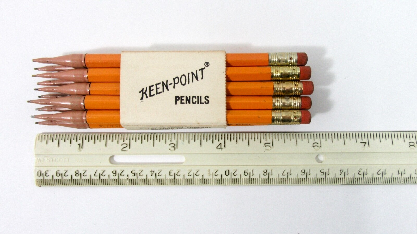 VINTAGE KEEN POINT PENCILS ORIGINAL 10 PACK DUR-O-LITE RETRACTABLE PENCILS NEW!!