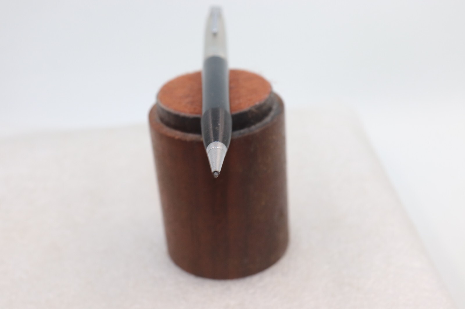 1937-1941 PARKER Stacked Coin Cap Mechanical Pencil Clear Cap Jewel