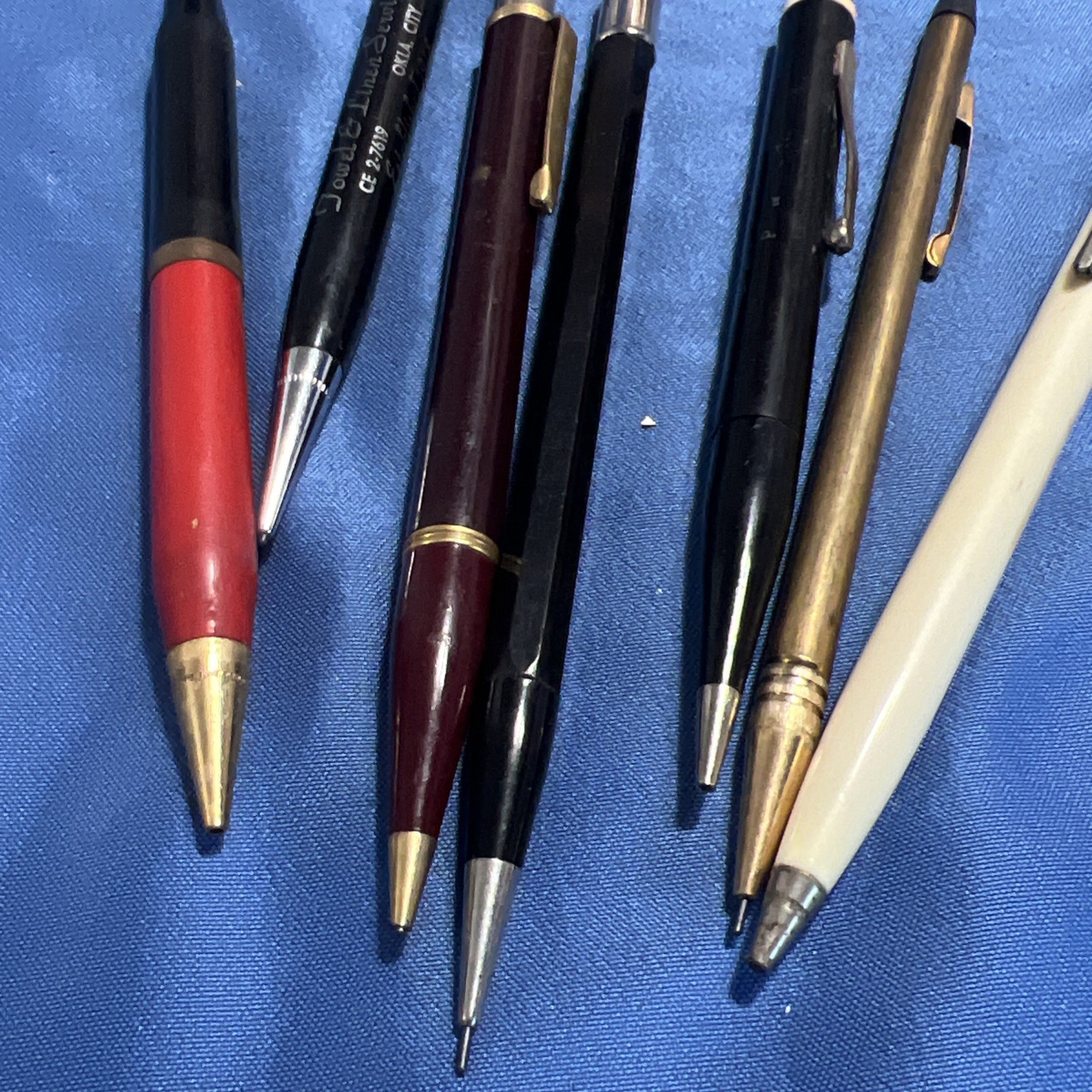 Vintage Mechanical Pencil Lot For Restoring Scripto Redipoint Unbranded