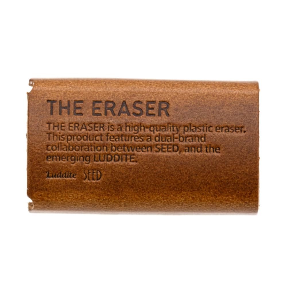 Luddite Eraser Cover THE ERASER Leather Model Buttero BR LDPL-ESB-09