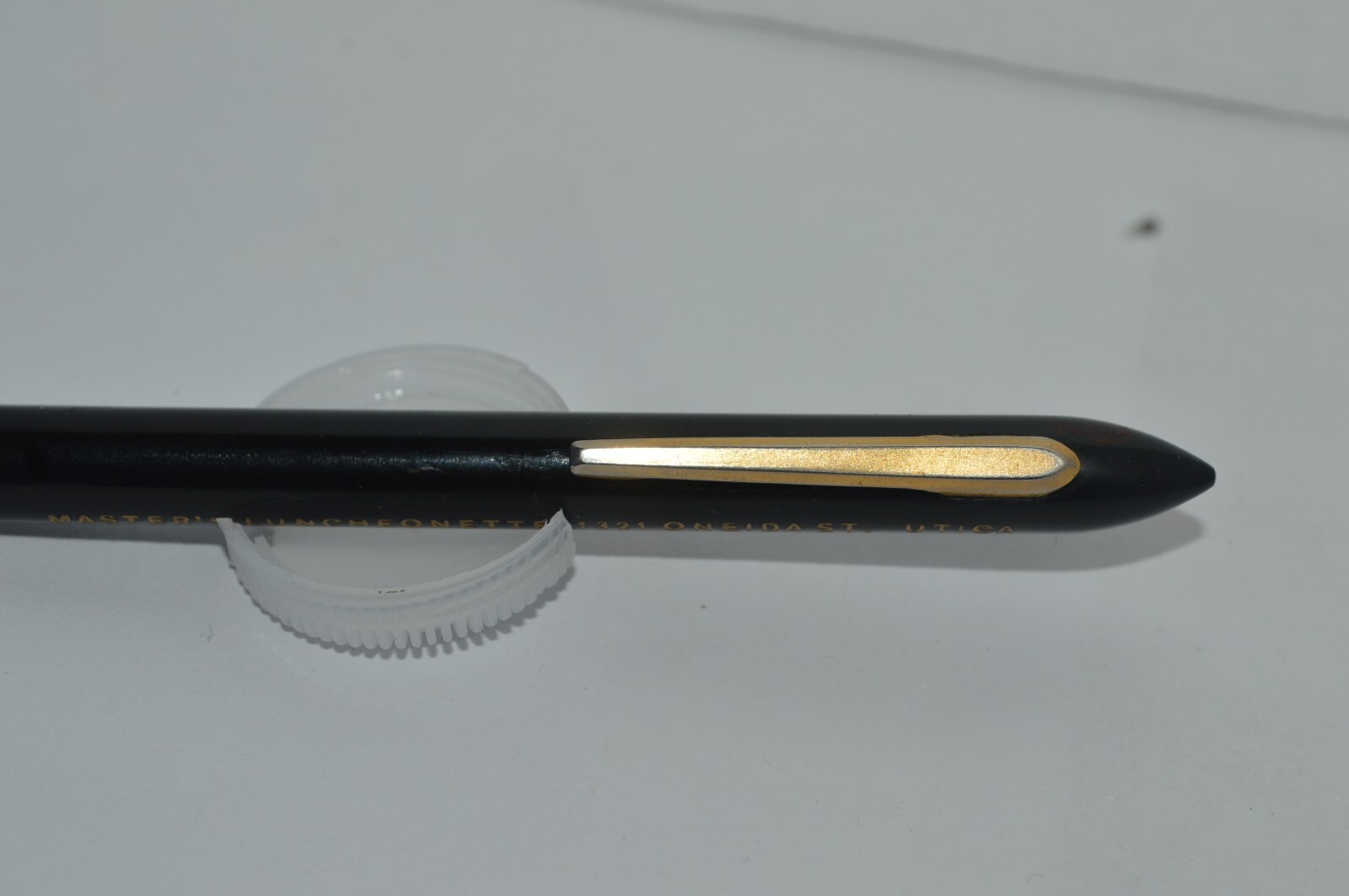 Master’s Luncheonette Mechanical Pencil Promo Metal Plastic Circa 1960’s Antique