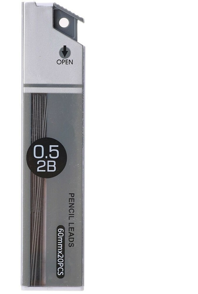 0.5mm 2B Mechanical Pencil Student Stationery art Automatic Pencil With 20 Leads