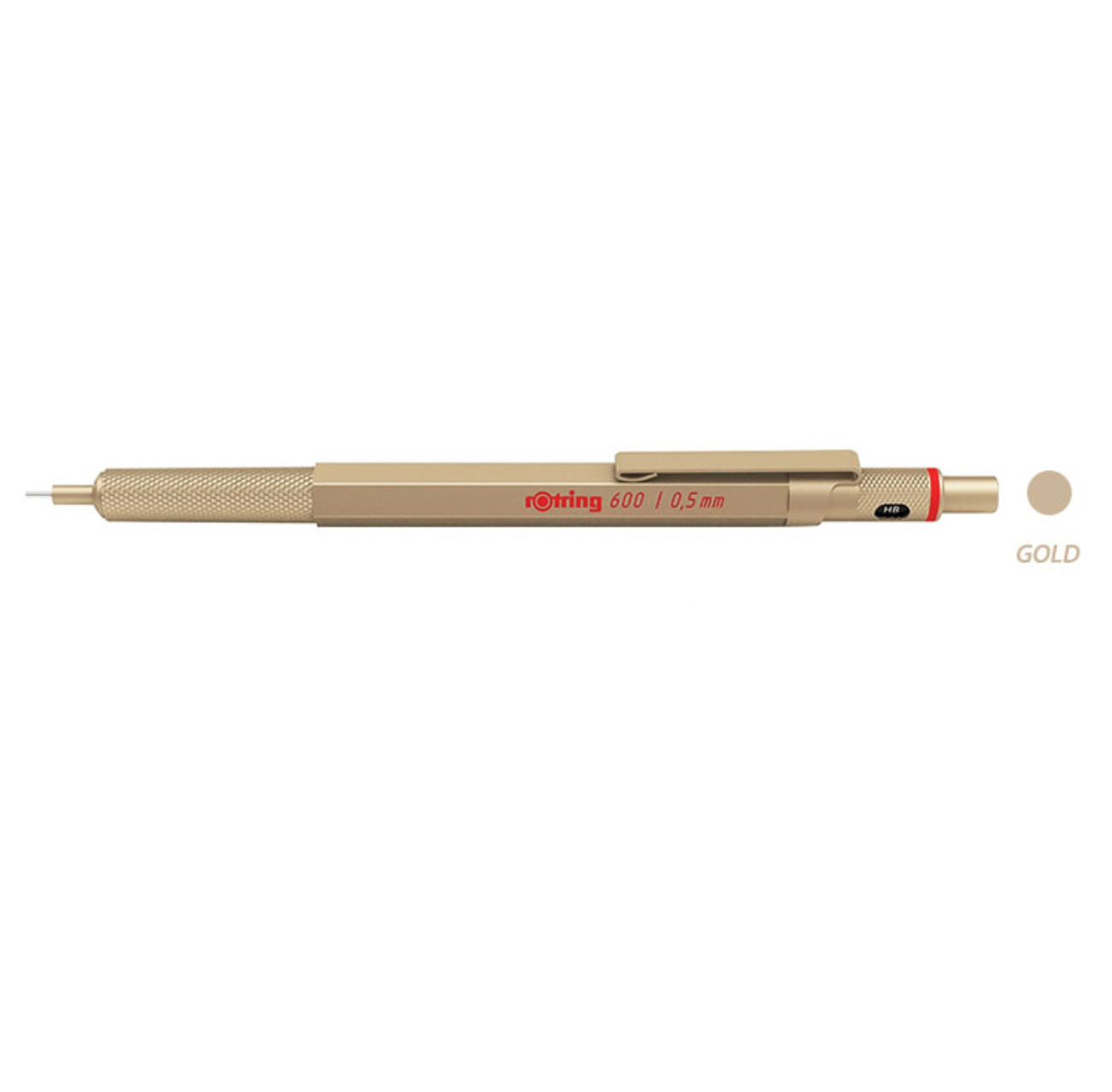 Rotring 600 Loft Limited Edition – rOtring Gold Color Mechanical Pencil 0.5mm