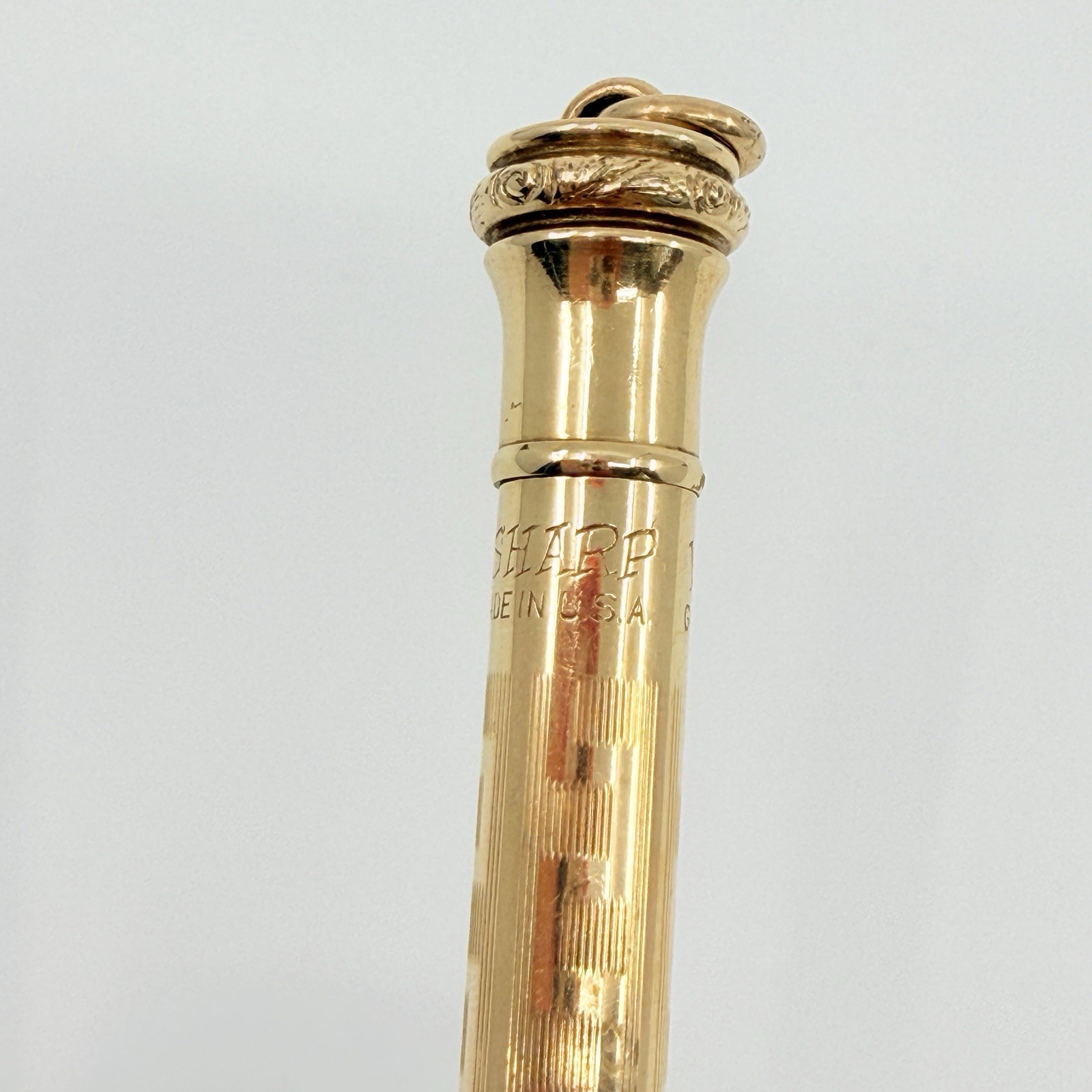 Vintage 1920s Wahl Eversharp Gold Filled Ring Top Mechanical Pencil USA
