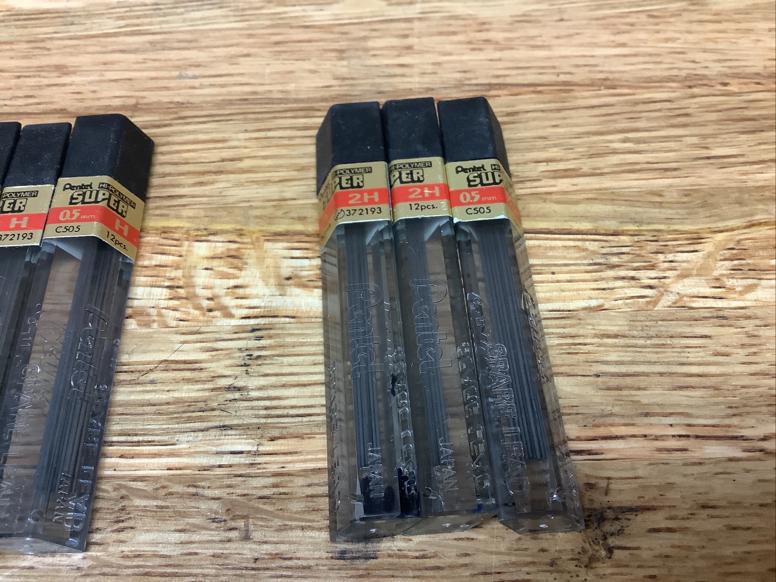 Big Lot Of Pentel Pencil Leads 0.5mm, 0.7mm