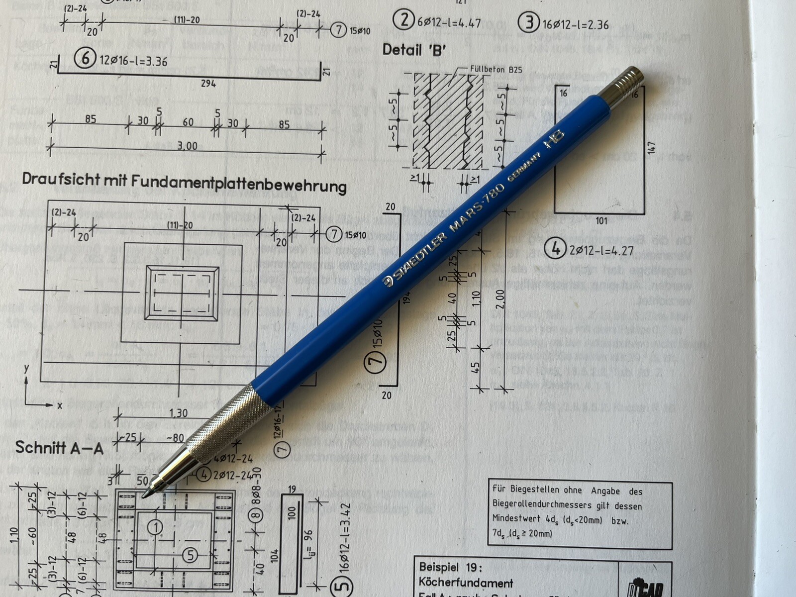 Vintage Leadholder STAEDTLER MARS-TECHNICO 780 : HB : NOS