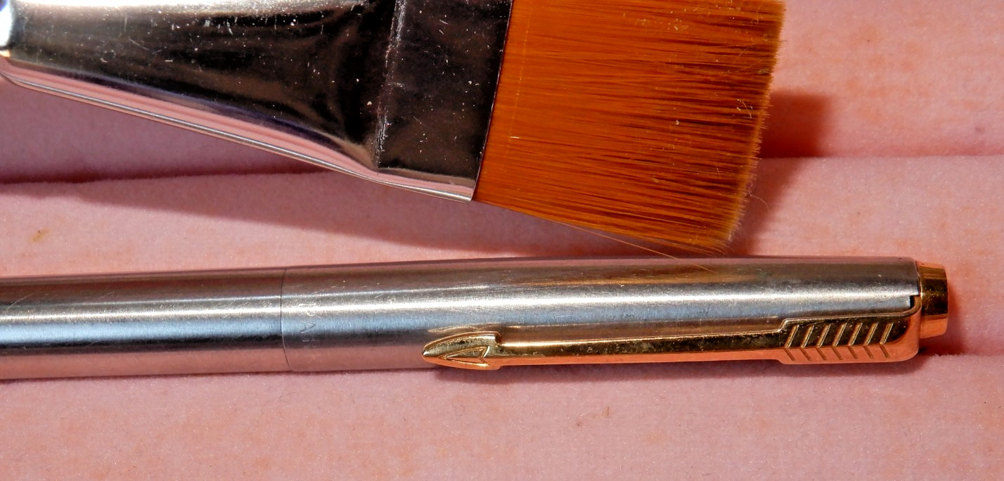 Parker 51 Mechanical Pencil, Stainless Steel with Gold Trim