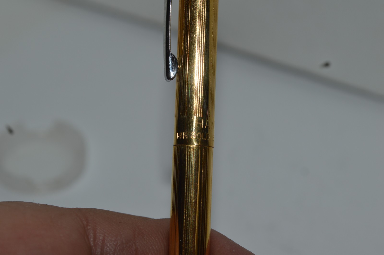 HAMILTON 14k Gold Electroplate Mechanical Pencil 0.9mm Made In USA Circa 1970s