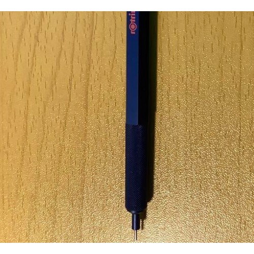 rOtring Mechanical Pencil Iron Blue 600 0.5mm [Near Mint] limited From JAPAN◎