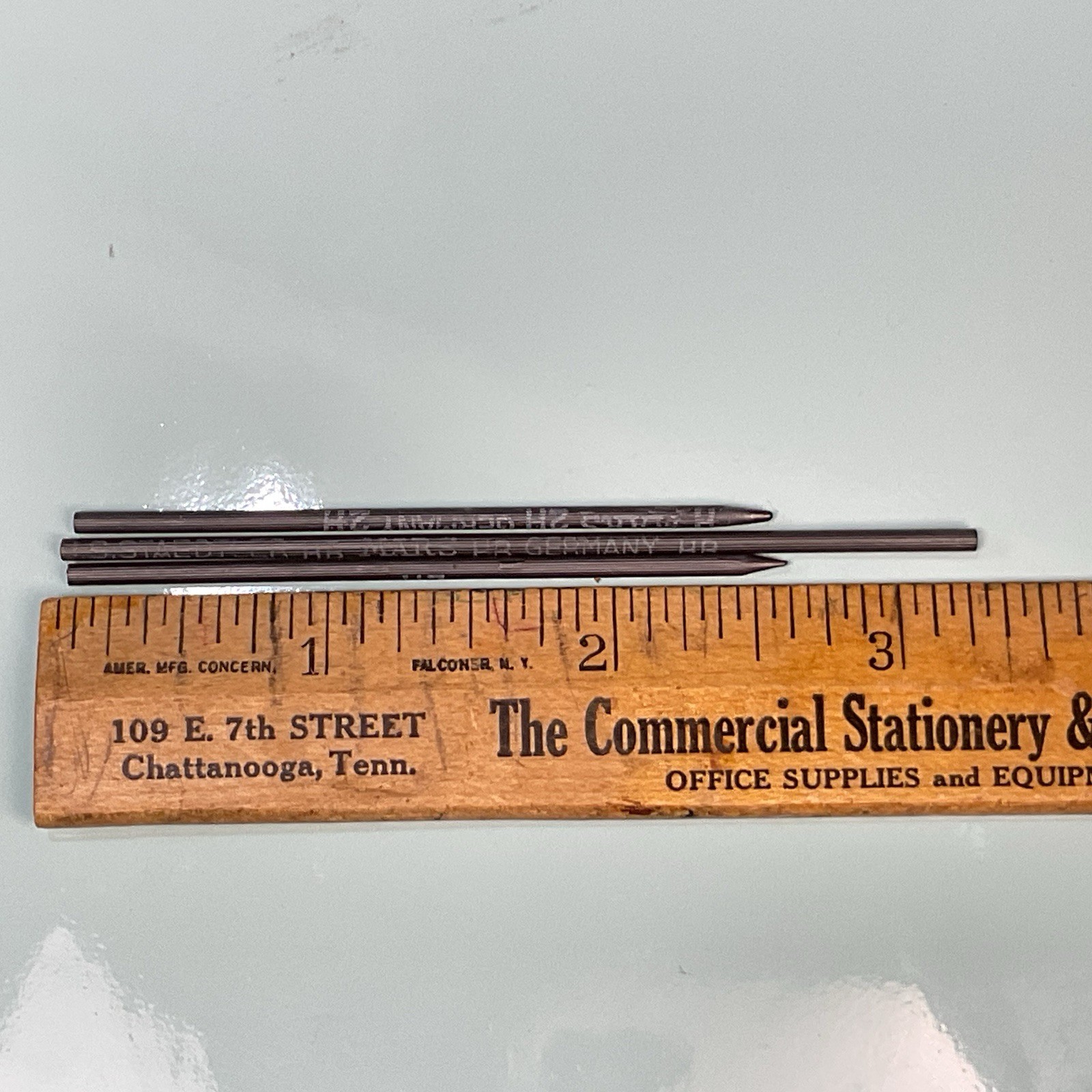 Staedtler Mars Lumograph No 1904 Mechanical Pencil Lead New & Used Lot HB 2H 4B