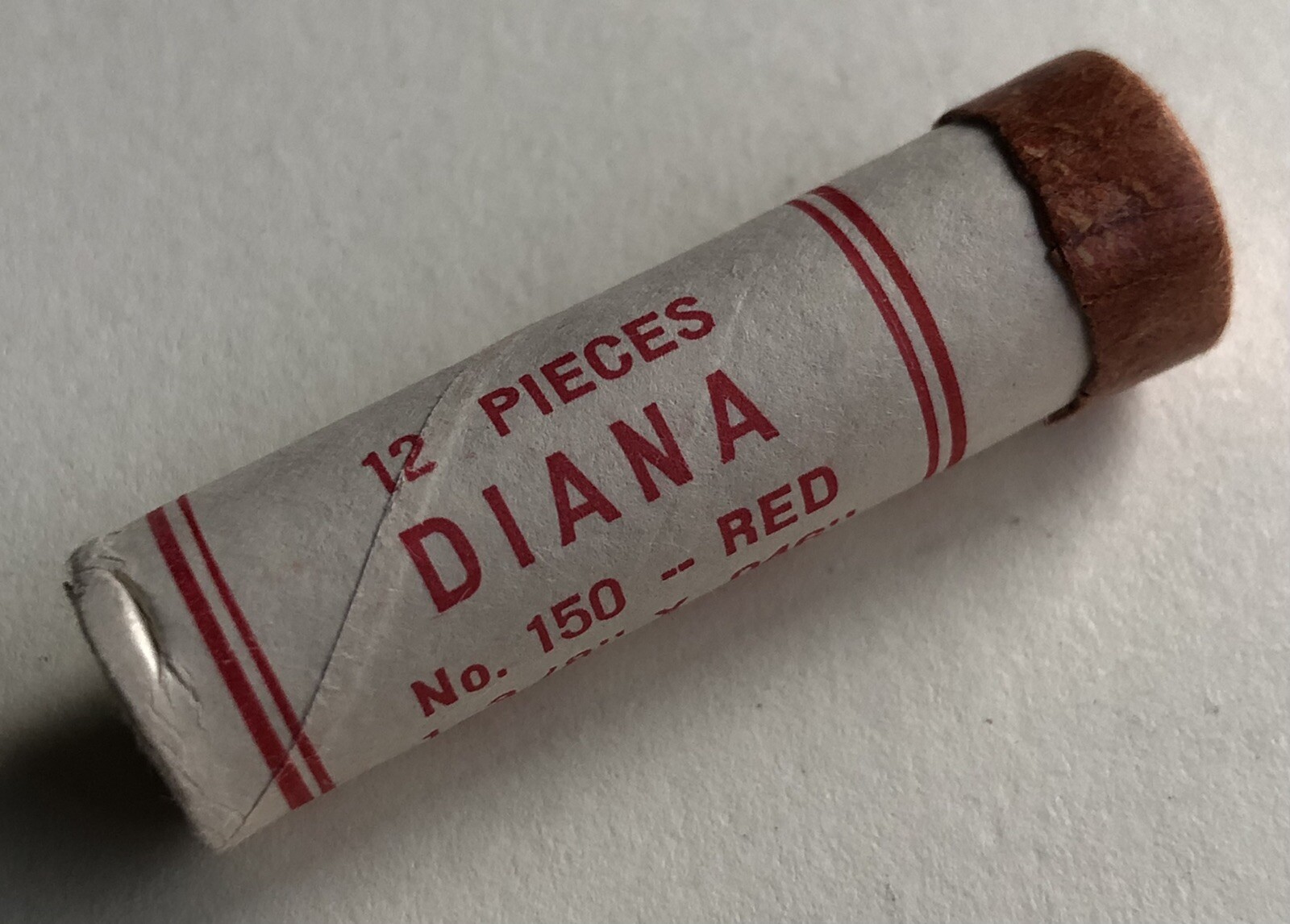 Vintage J. S. Staedtler DIANA Mechanical Pencil Lead RED 1.18mm NOS 12pk USA