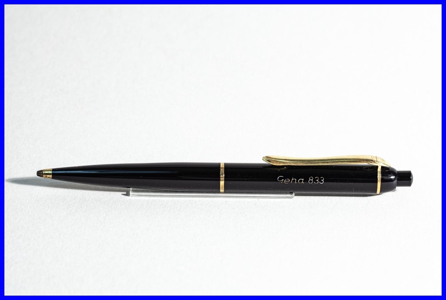 1960s GEHA N° 833 Pencil in Black & Gold for 1.18mm Leads