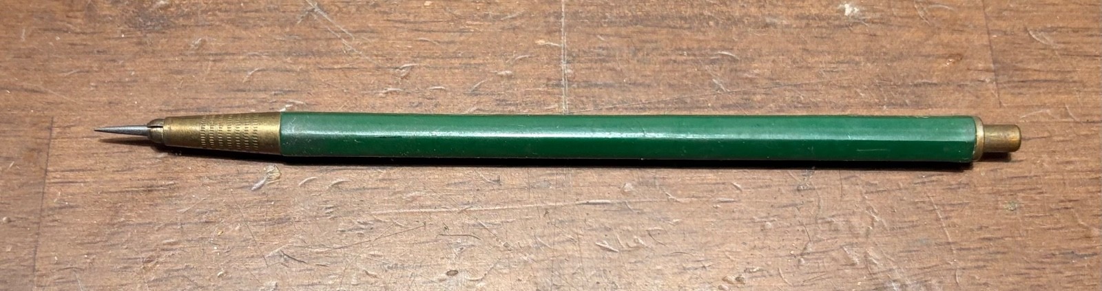 Vtg A W Faber Castell Drafting Mechanical Pencil w/ Lead erasers pointing paper