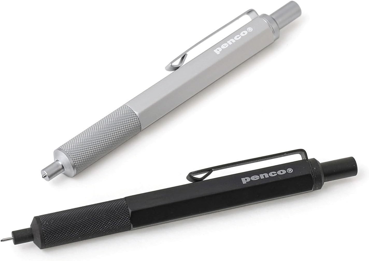 HIGHTIDE Penco Drafting Pencil 0.5mm Pentel Alminium Mechanical Pencil black