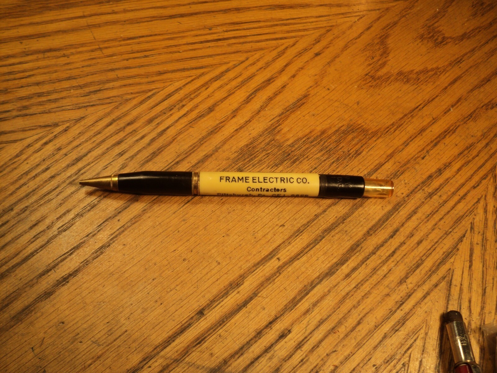 Vintage Monroe Mechanical Pencil Frame Electric Co 5-3/8″ Long Electrical Tester