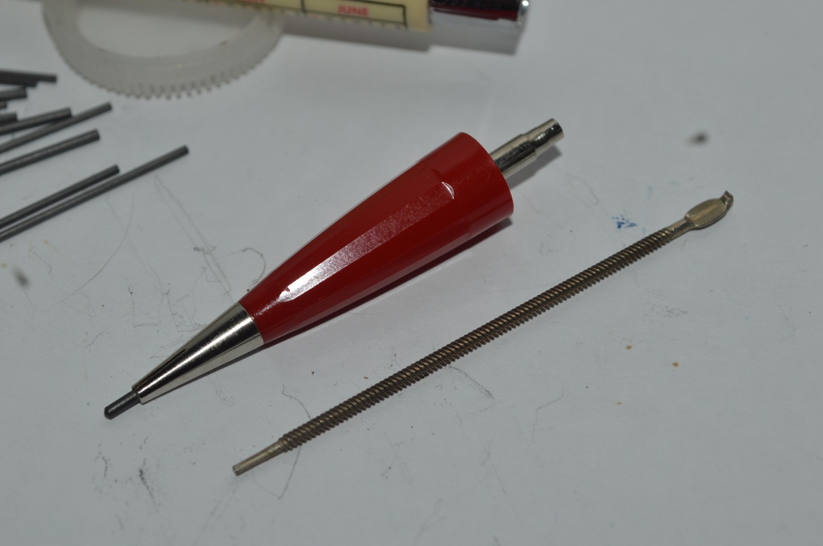 DUROLITE Mechanical Pencil 1984 Calendar Year WDAY-WDAZ TV Promo Near Mint Cond