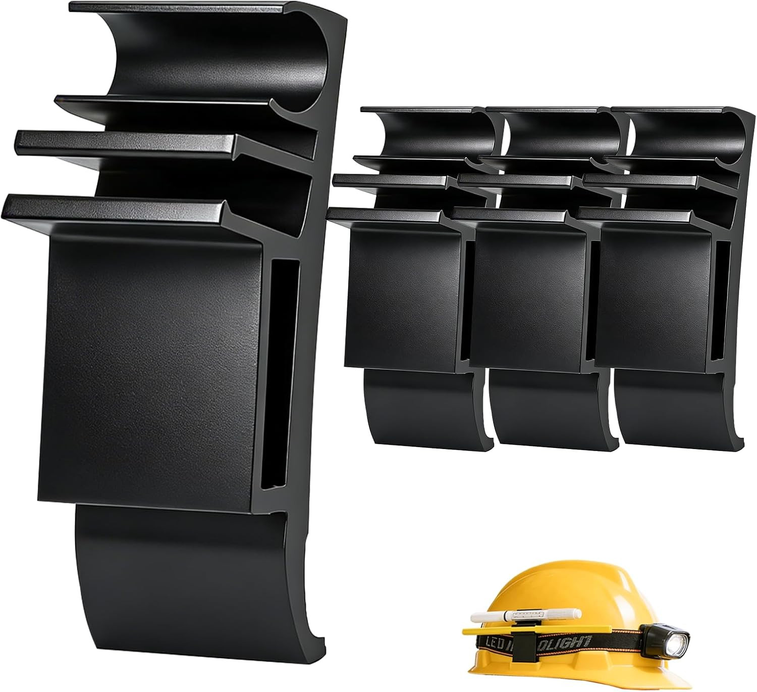 4 Pack Hard Hat Pencil Holder, Durable Nylon Material, for Carpenter Pencils, Ma