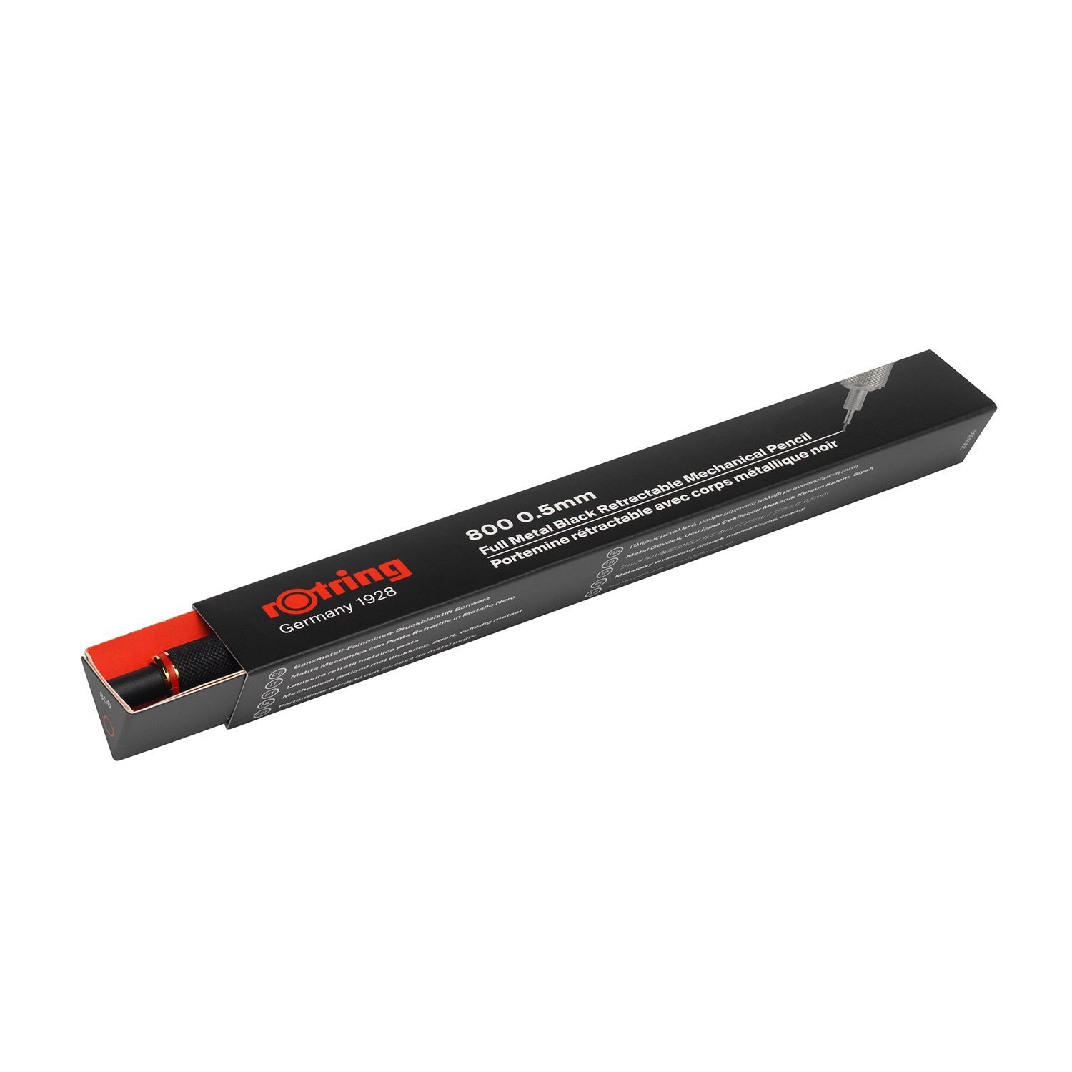 Rotring 800 Series Mechanical Pencil in Black – 0.5mm – NEW in Box