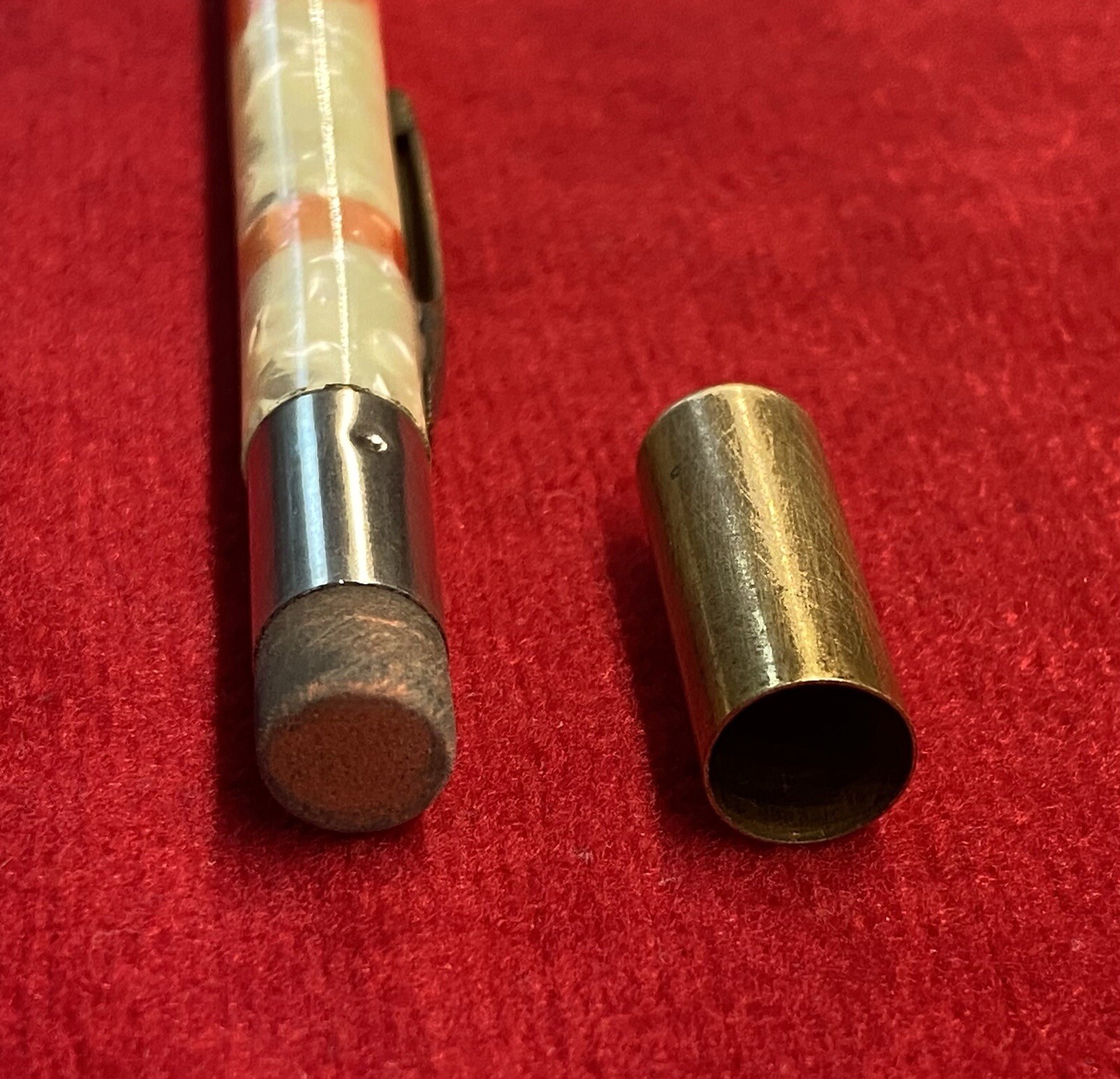 VINTAGE *PROVINCIAL LIFE INSURANCE CO.* HARTFORD CONN MARBLED MECHANICAL PENCIL!