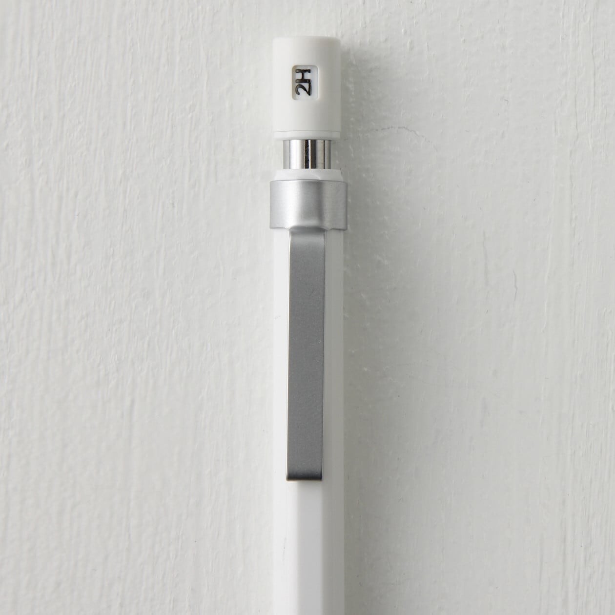 MUJI Low center of gravity mechanical pencil​White/0.3mm japan