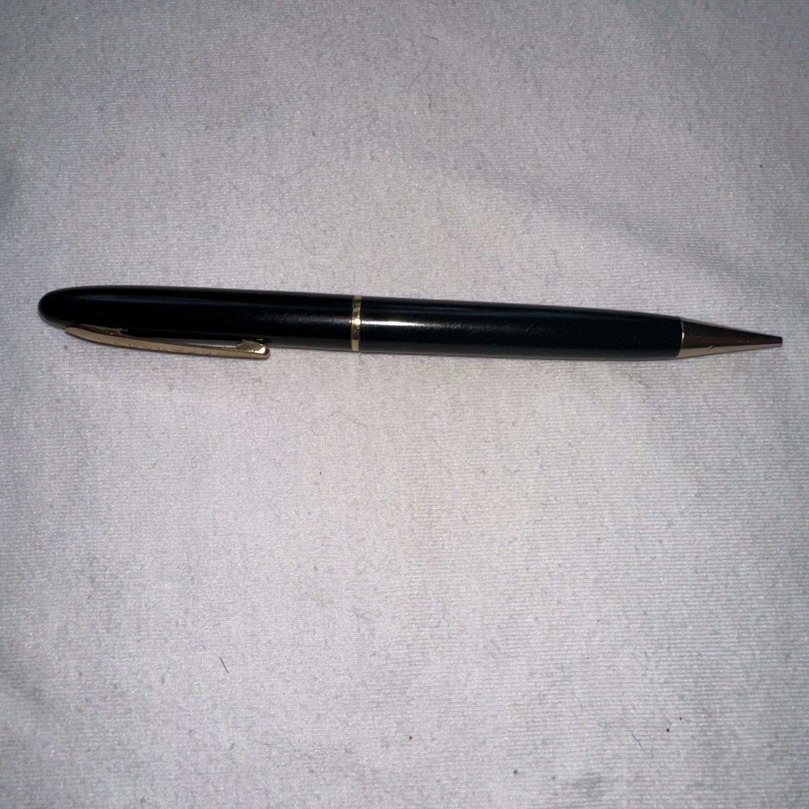 Eversharp Mechanical Pencil Black & Gold C.1950’s Works VTG