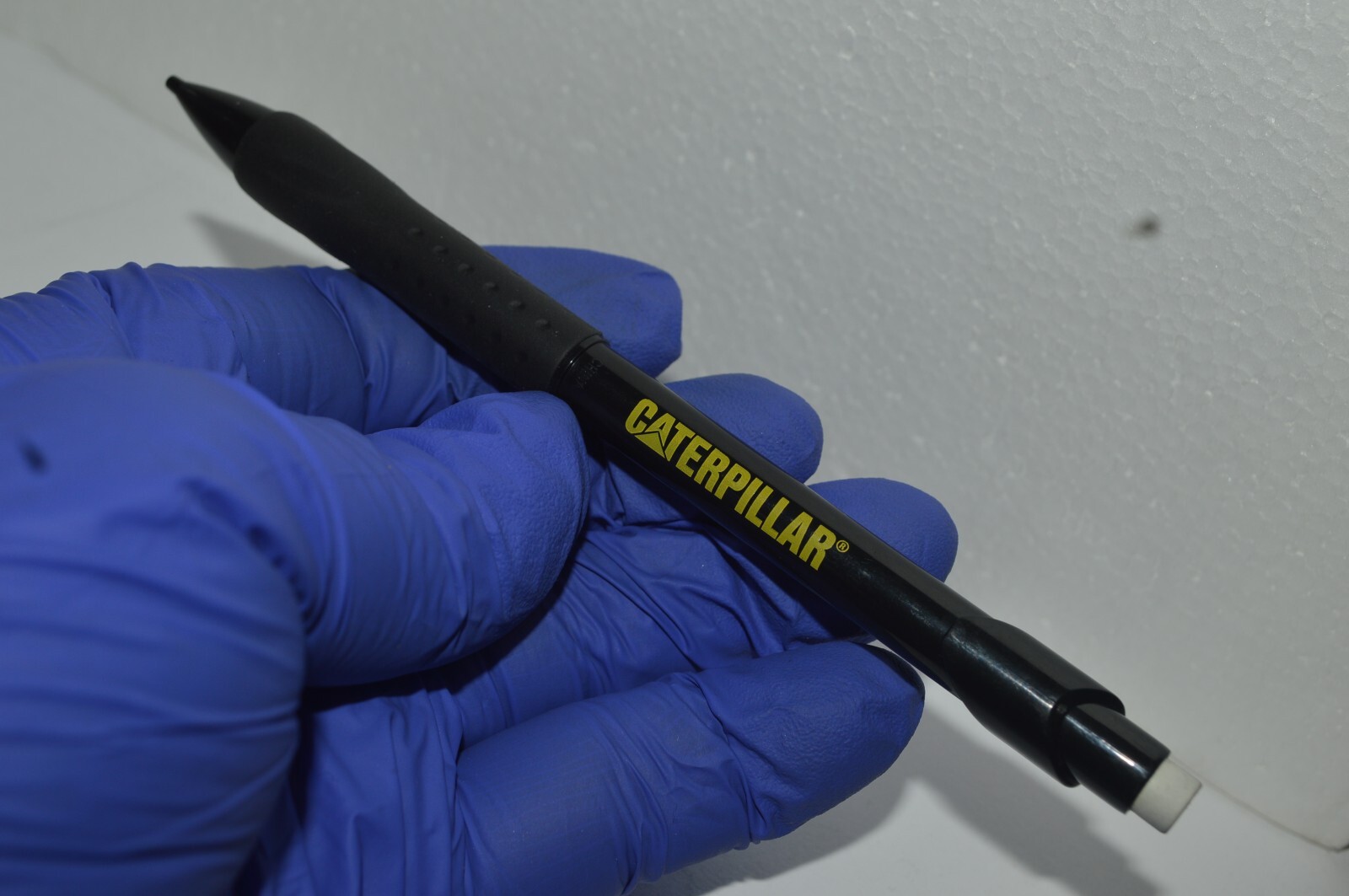 CATERPILLAR Automatic Pencil Clicker Promotional 0.7mm Black Ergonomic Grip Test