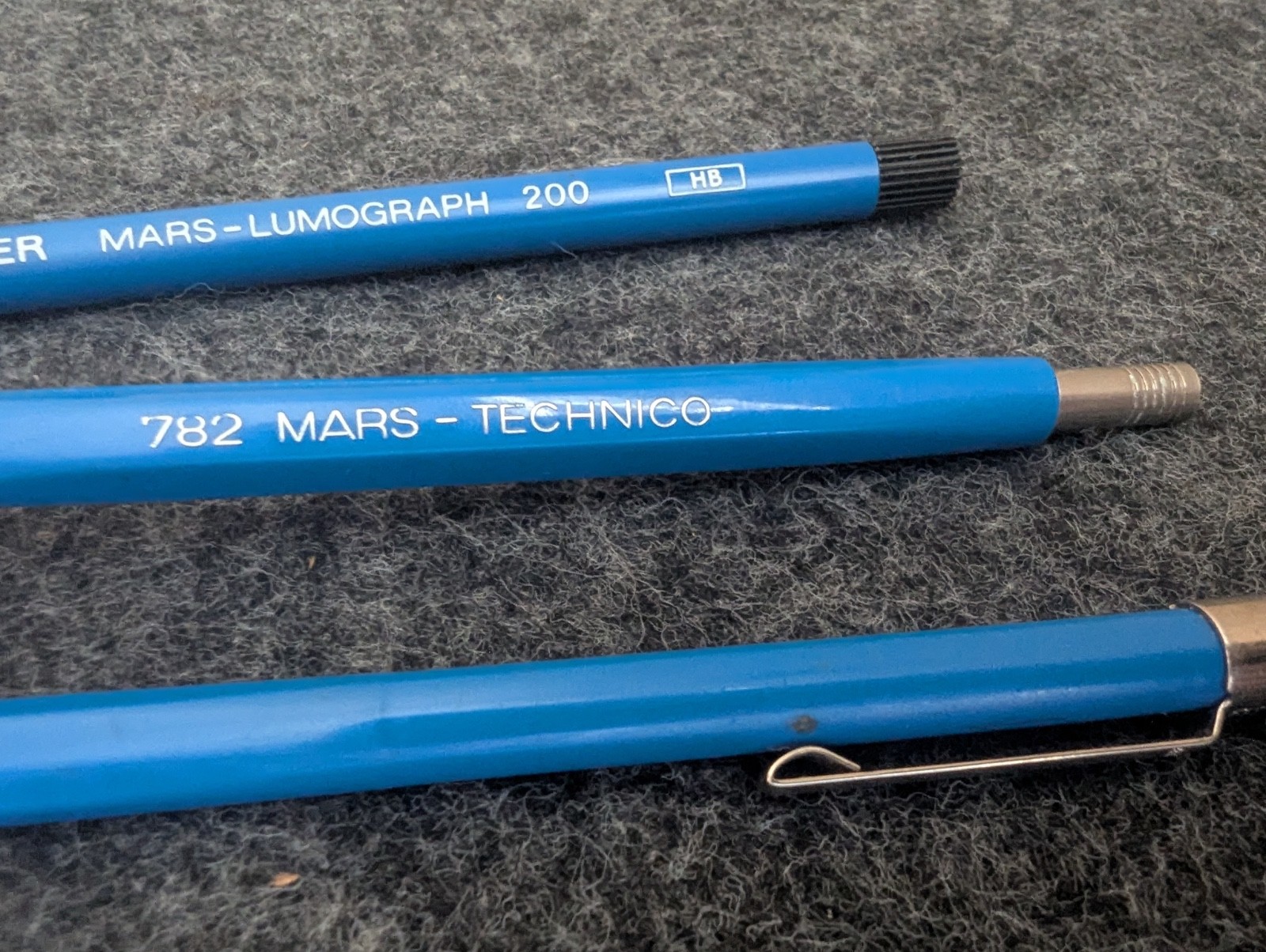 vintage staedtler mars technico 780 + 782 GERMANY drafting pencil