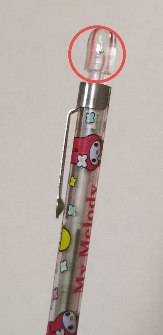 My melody mini size mechanical pencil