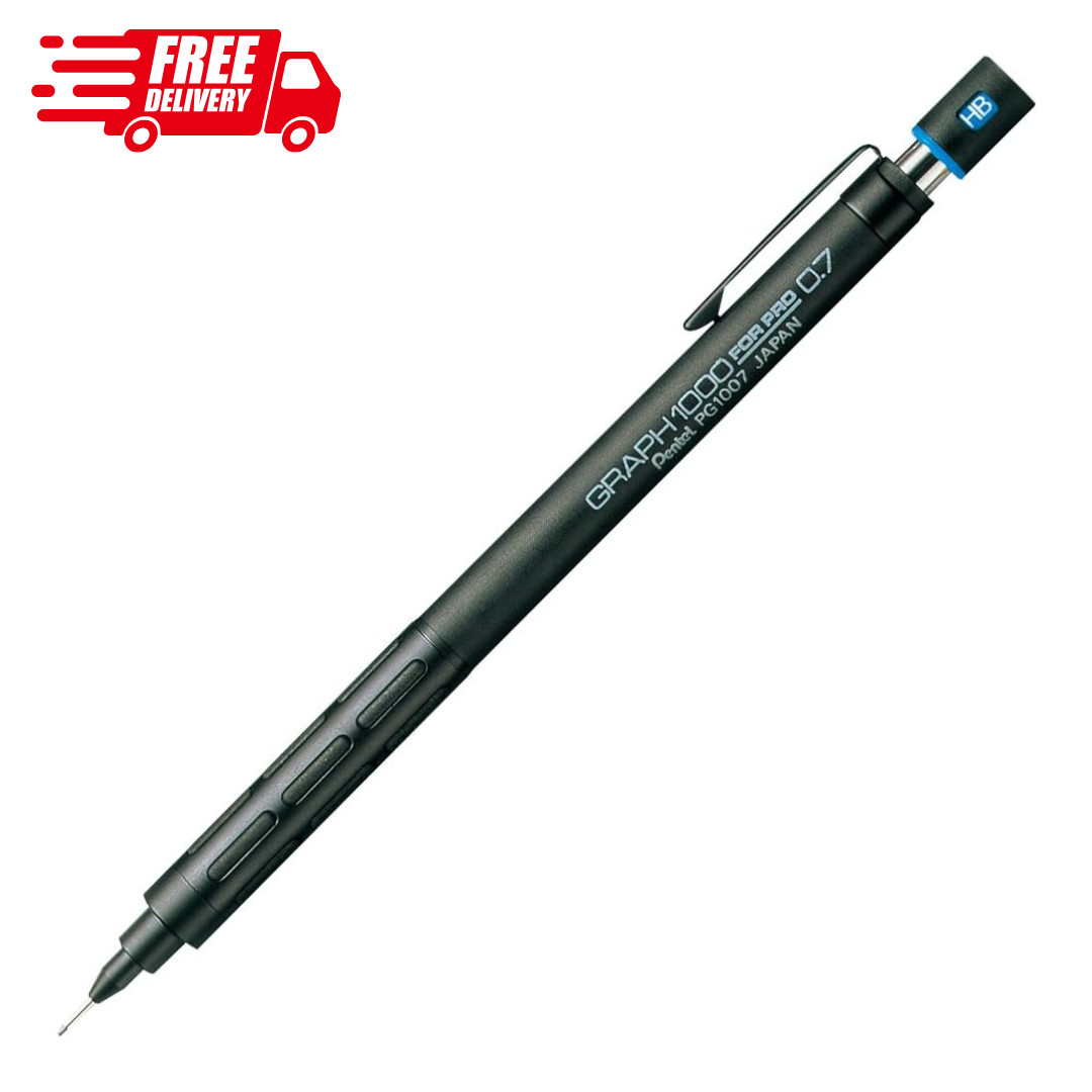 Pentel Mechanical Pencil,, Graph 1000 for Pro, for Draft 0.7mm (PG1007)