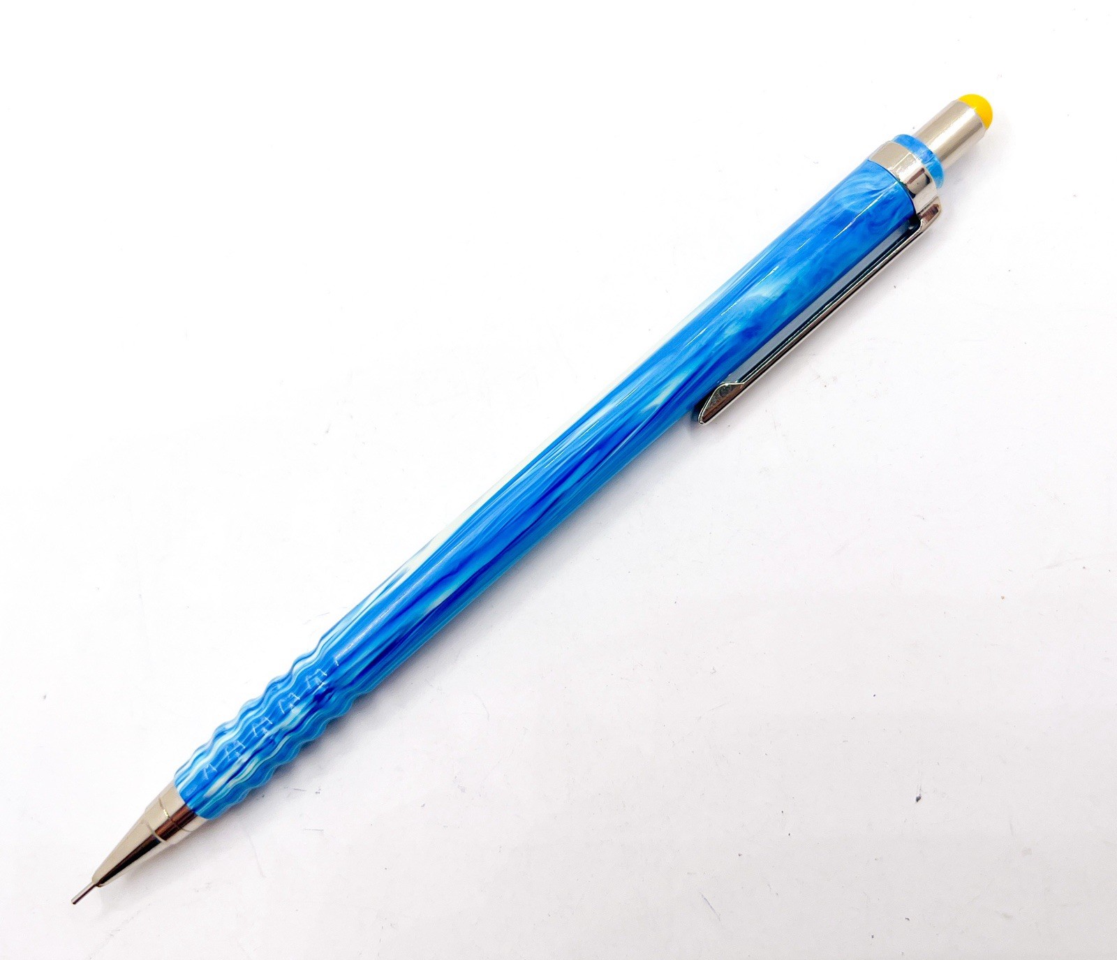NOS rotring tikky special Mechanical Pencil marble Blue 0.3mm 0.35 Color Cap