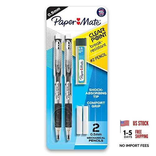 Clearpoint Mechanical Pencils – 0.5mm Break – 1 Count – Pack of 2