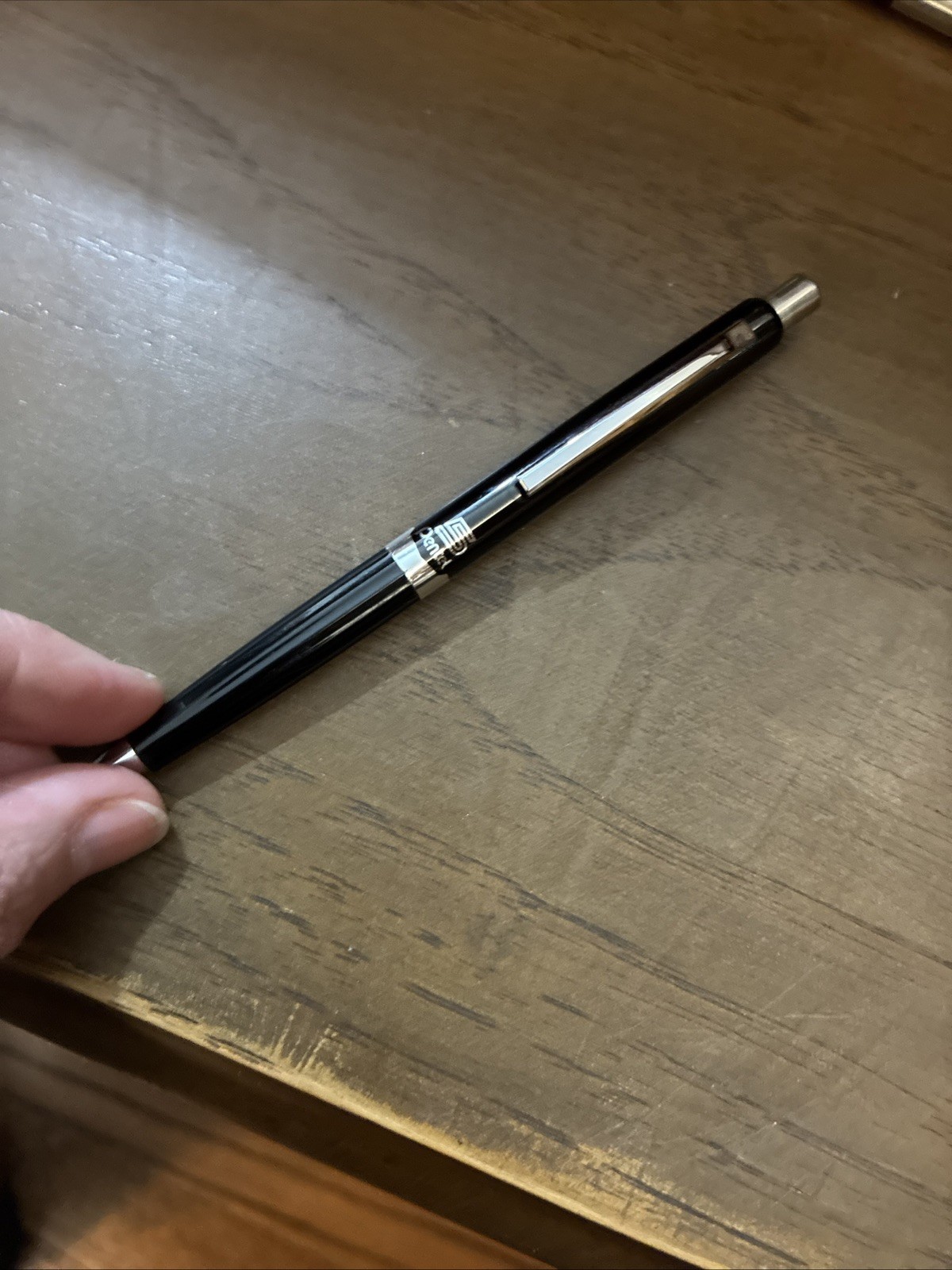 Pentel 5 SHARP EXECUTIVE Vintage Japan Black Automatic Precision Pencil + refill