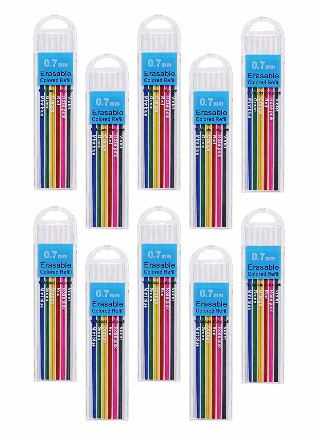 Erasable Colored Leads for Drawing Sketching Writing Taking Notes Adult Color…