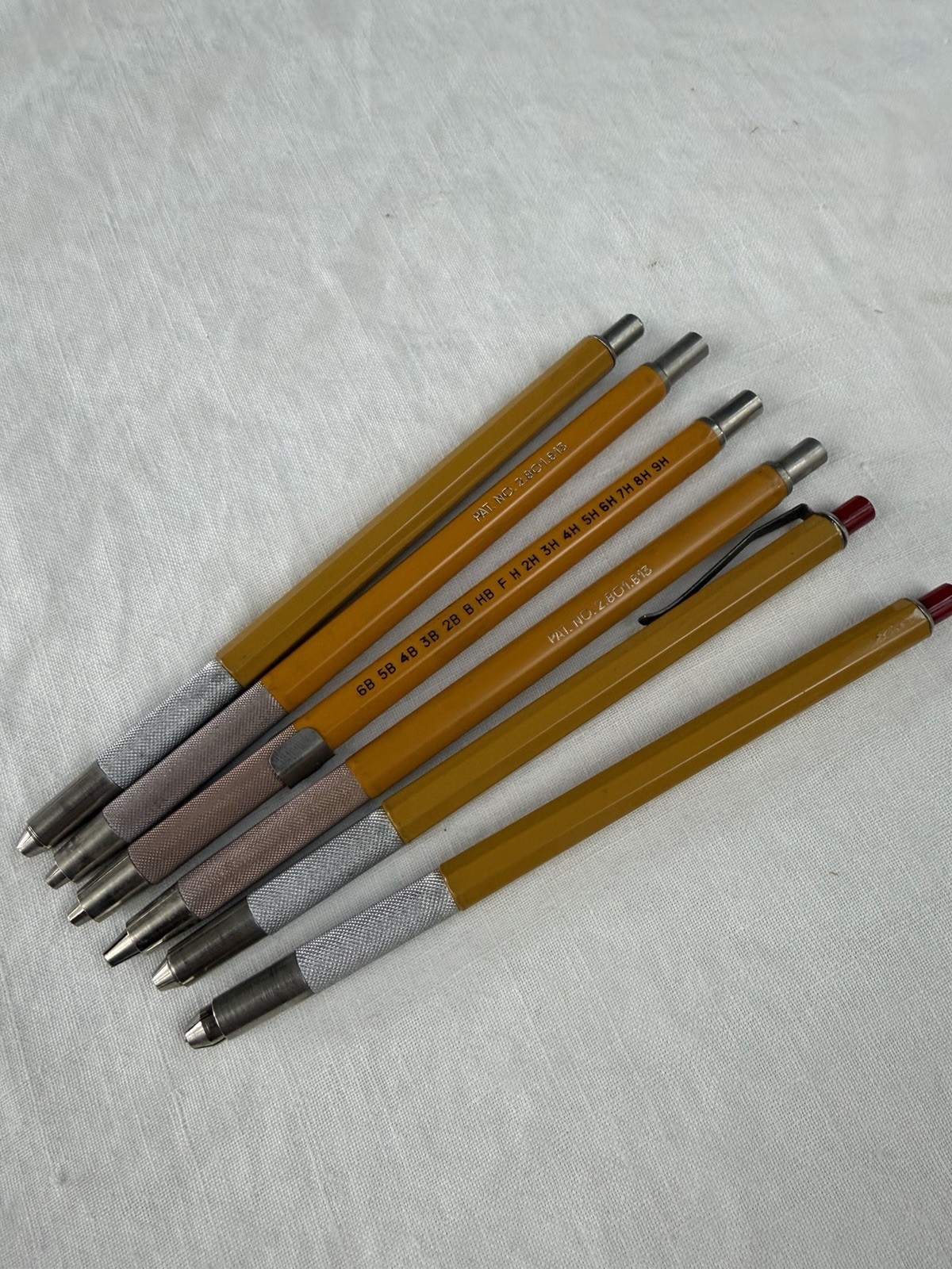 Vintage Koh-I-Noor 5616 lead holder mechanical Drafting Pencils Italy LOT