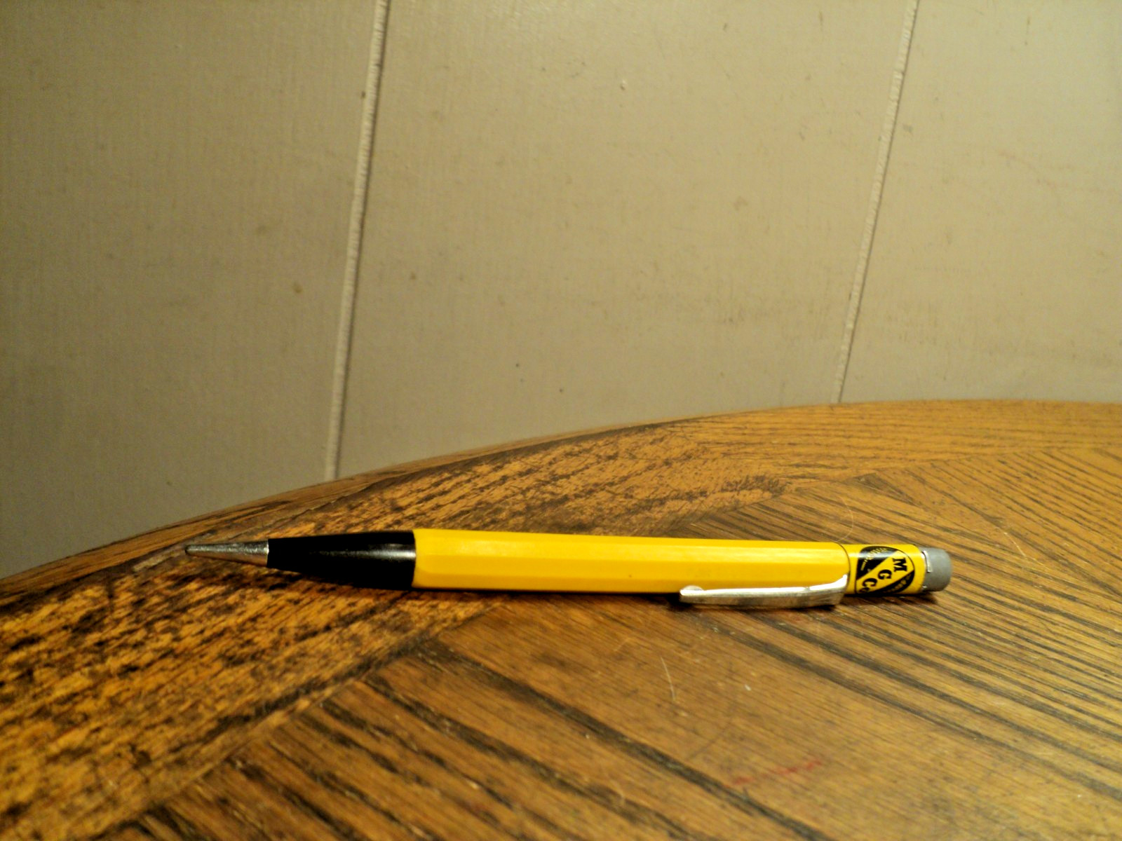 Vintage Autopoint Mechanical Pencil Mueller Grain Co Goodland KS 5-3/4″ Long