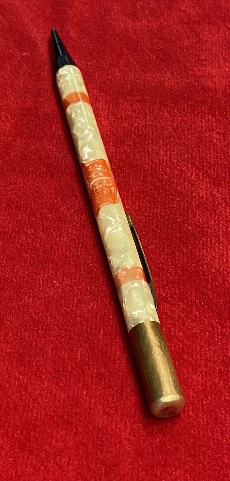 VINTAGE *PROVINCIAL LIFE INSURANCE CO.* HARTFORD CONN MARBLED MECHANICAL PENCIL!