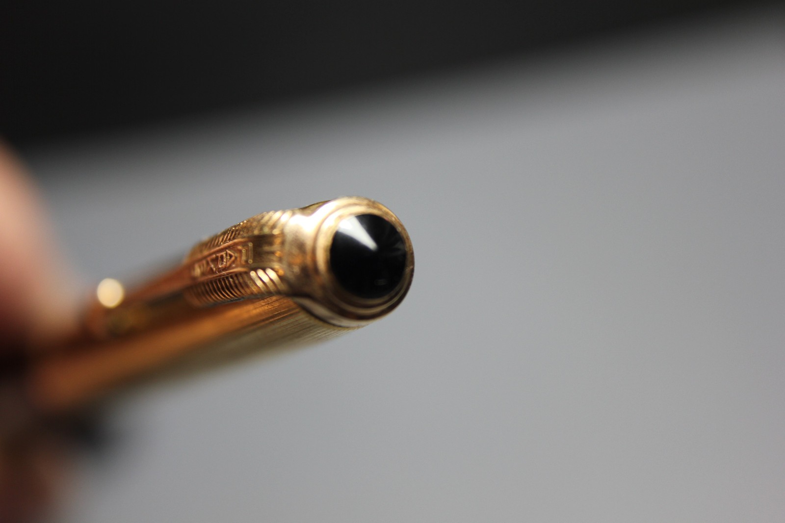 Rare Parker Imperial Vacumatic Pencil Gold Filled *Made in Canada, Golden Pearl