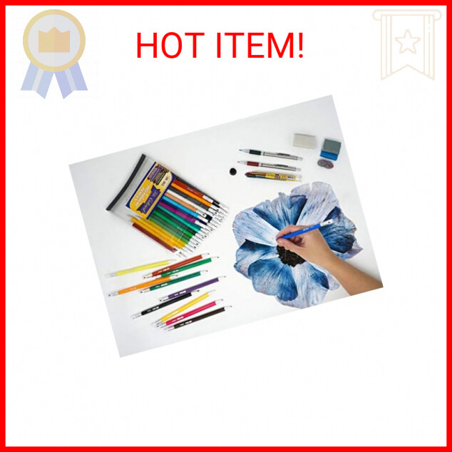 June Gold 36 Red (Cherry #101) Colored 2.0 mm Lead Refills, Bold Thickness for H
