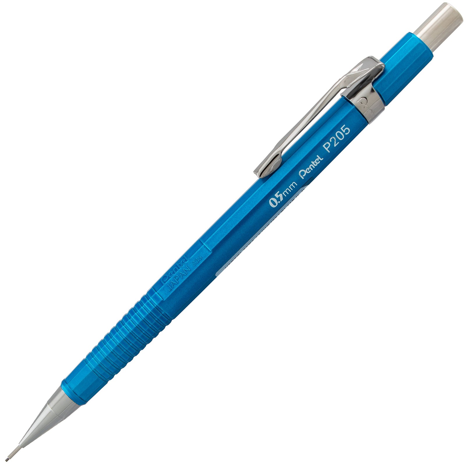 Pentel Sharp Mechanical Pencil, (0.5mm), Metallic Blue Barrel, Box of 12 Penc…