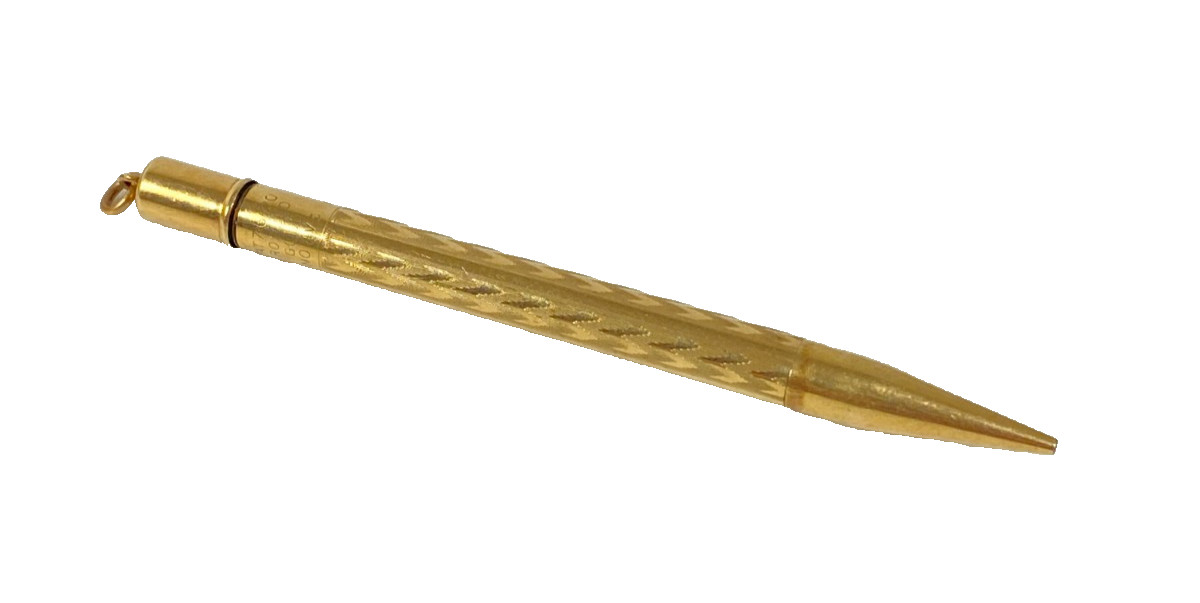 CONKLIN Pat 1920 Mechanical Pencil NO 4RS Ring Top Rolled Gold Toledo Ohio