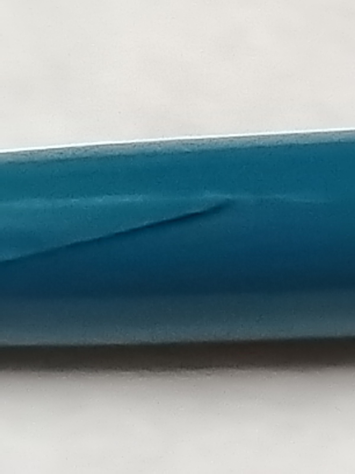 VTG Waterman C/F Mechanical Pencil Teal Blue & Gold Cap FOR PARTS. #M1