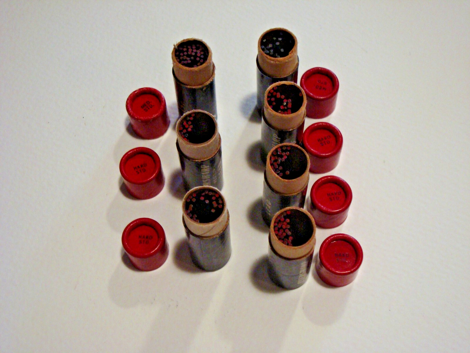 Lot Vintage Mechanical Pencil Lead Refills Scripto Eversharp Red Top Pentel +