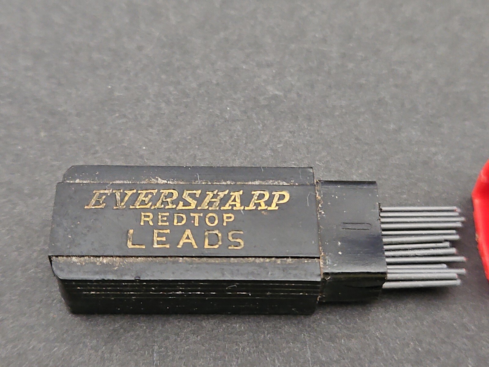 1920,S EVERSHARP RED TOP TUBE OF MECHANICAL PENCIL MEDIUM THIN