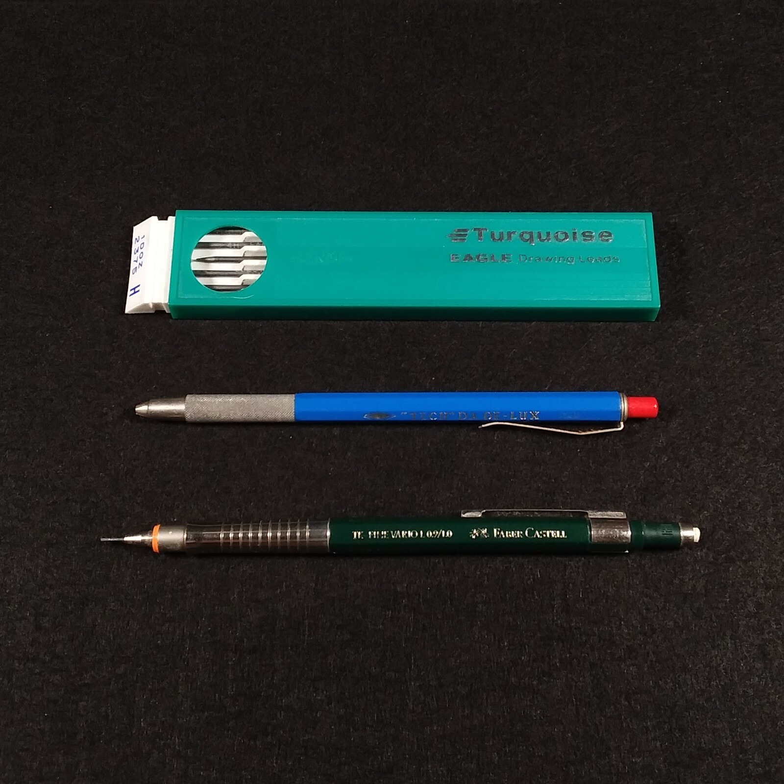 Faber Castell TK-Fine Vario & Alvin Tech Da De-Lux – Mechanical Pencils