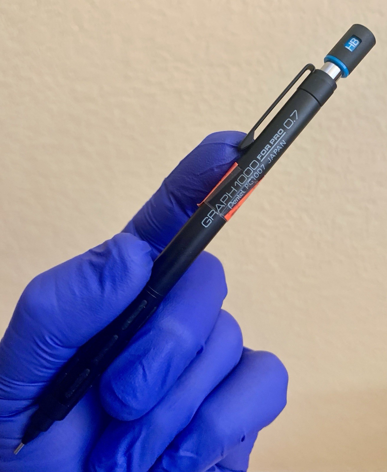 Pentel Graph 1000 for Pro Drafting Pencil 0.7mm BLACK PG1007