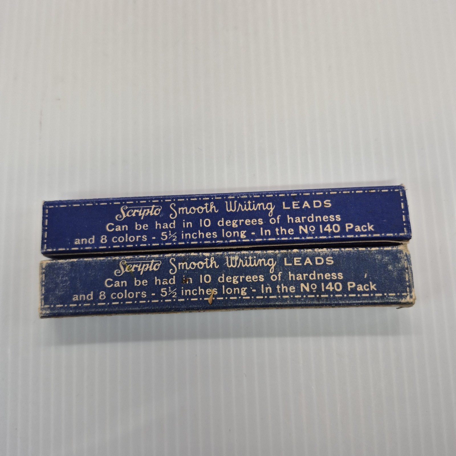 Vintage Scripto Medium Number 130 Leads In Original Box Lot Of 2